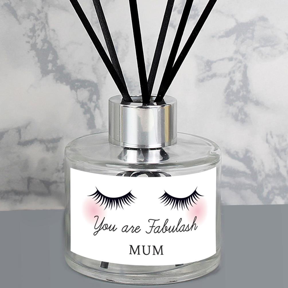 Personalised Eyelashes Reed Diffuser Extra Image 1